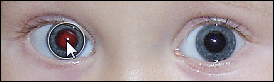 Wie kann man rote Augen von einem Foto entfernen? Schritt 3